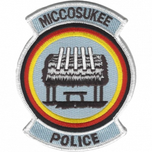Miccosukee Police Department badge
